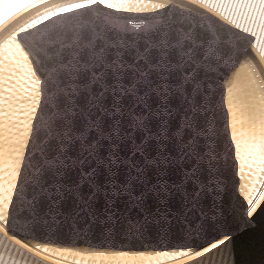 Athleta Snake Print tee - Picture 2 of 2